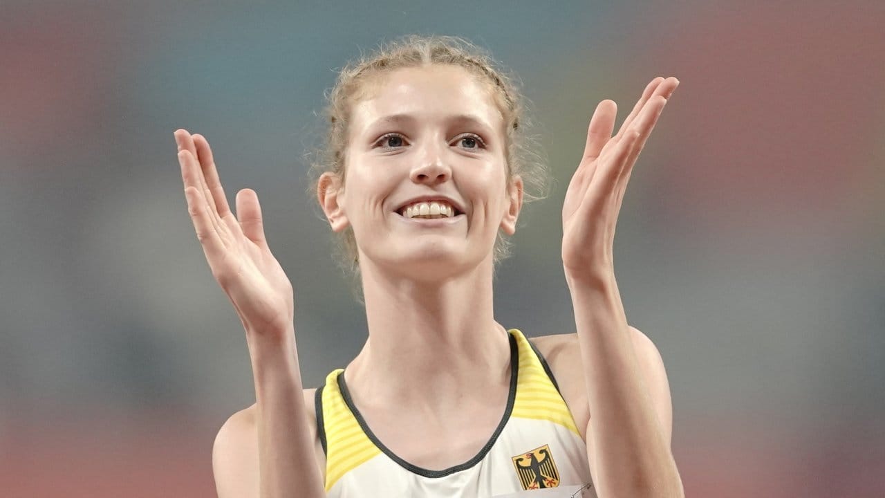 Kam im Finale nicht über 1,89 Meter hinaus: Hochspringerin Imke Onnen. Kam im Finale nicht über 1,89 Meter hinaus: Hochspringerin Imke Onnen.