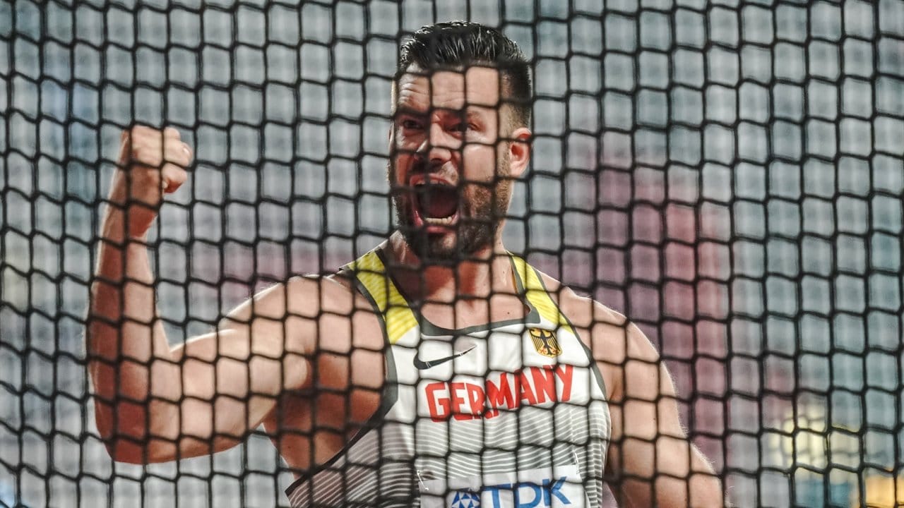 Wurde mit dem Diskus WM-Achter: Markus Wierig. Wurde mit dem Diskus WM-Achter: Markus Wierig.