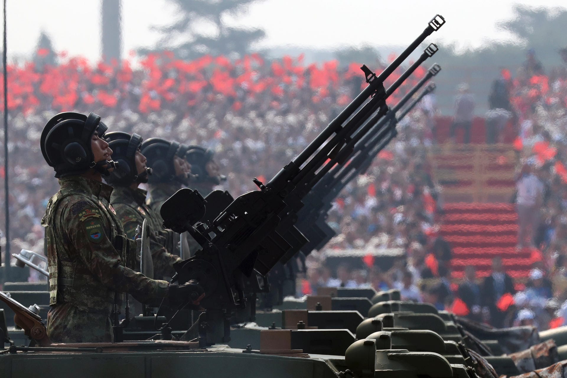 "Das chinesische Militär wird resolut die nationale Souveränität, Sicherheit und Entwicklungsinteressen verteidigen", sagte Generalmajor Cai Zhijun.