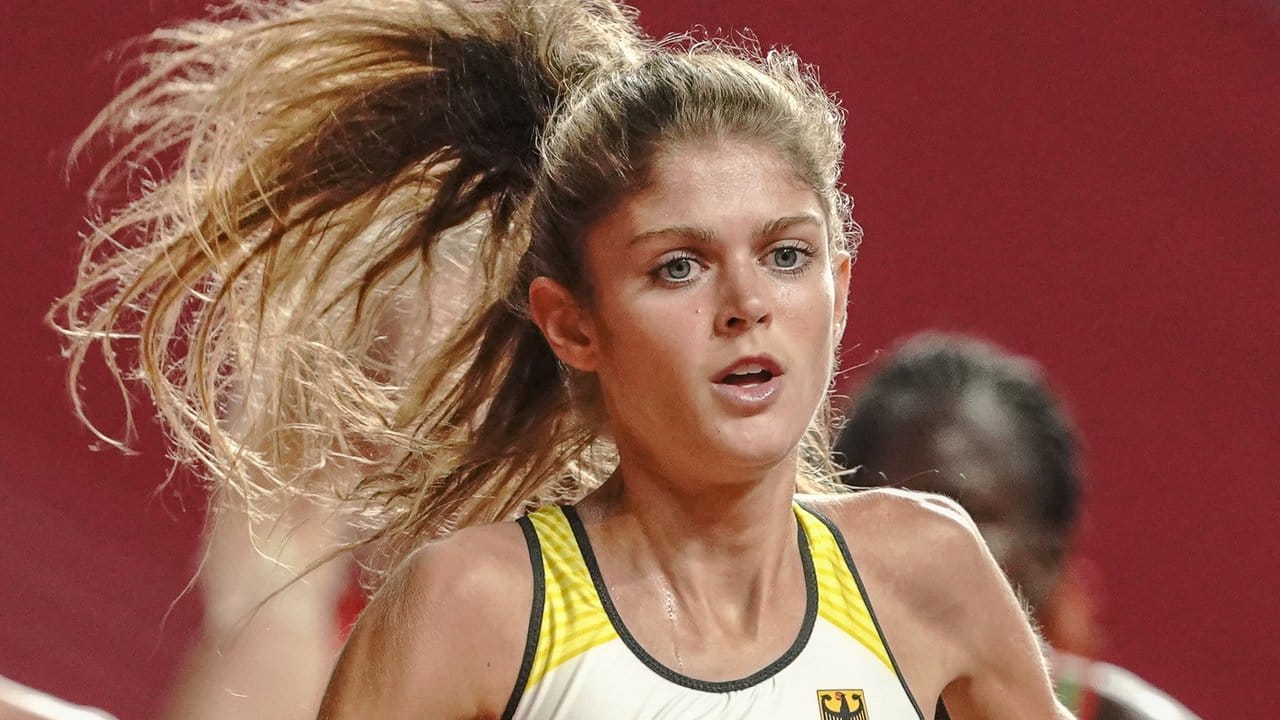 Hat das Finale über 5000 Meter erreicht: Konstanze Klosterhalfen. Hat das Finale über 5000 Meter erreicht: Konstanze Klosterhalfen.