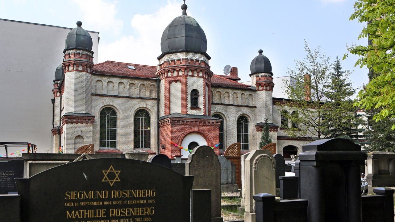 Die Synagoge der Jüdischen Gemeinde Halle/Saale. Die Synagoge der Jüdischen Gemeinde Halle/Saale.
