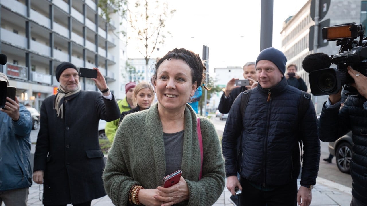 Erst der Literaturnobelpreis, dann eine Lesung in Bielefeld: Olga Tokarczuk. Erst der Literaturnobelpreis, dann eine Lesung in Bielefeld: Olga Tokarczuk.