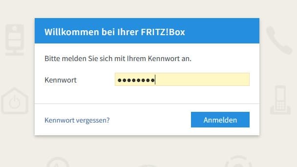 Öffnen Sie einen Browser auf Ihrem Rechner oder Smartphone. Geben Sie nun in der Adressleiste die IP-Adresse Ihres Routers ein. Für gewöhnlich lautet diese 192.168.0.1 oder 192.168.1.1. Bei einer Fritzbox können Sie auch "http://fritz.box" tippen. Loggen Sie sich mit Nutzernamen und Passwort des Routers ein. Diese Informationen finden Sie entweder auf dem Gerät oder in dessen Anleitung.