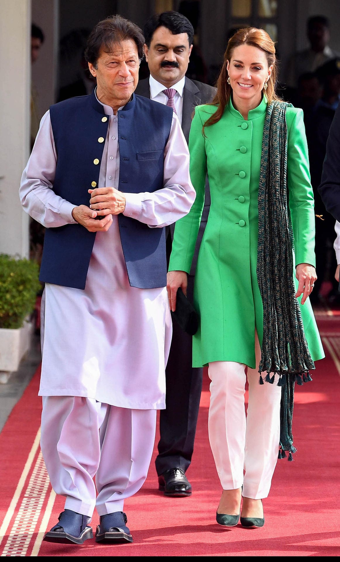 15. Oktober 2019: Vorher stand ein Treffen mit Imran Khan, dem Premierminister Pakistans auf dem Plan.