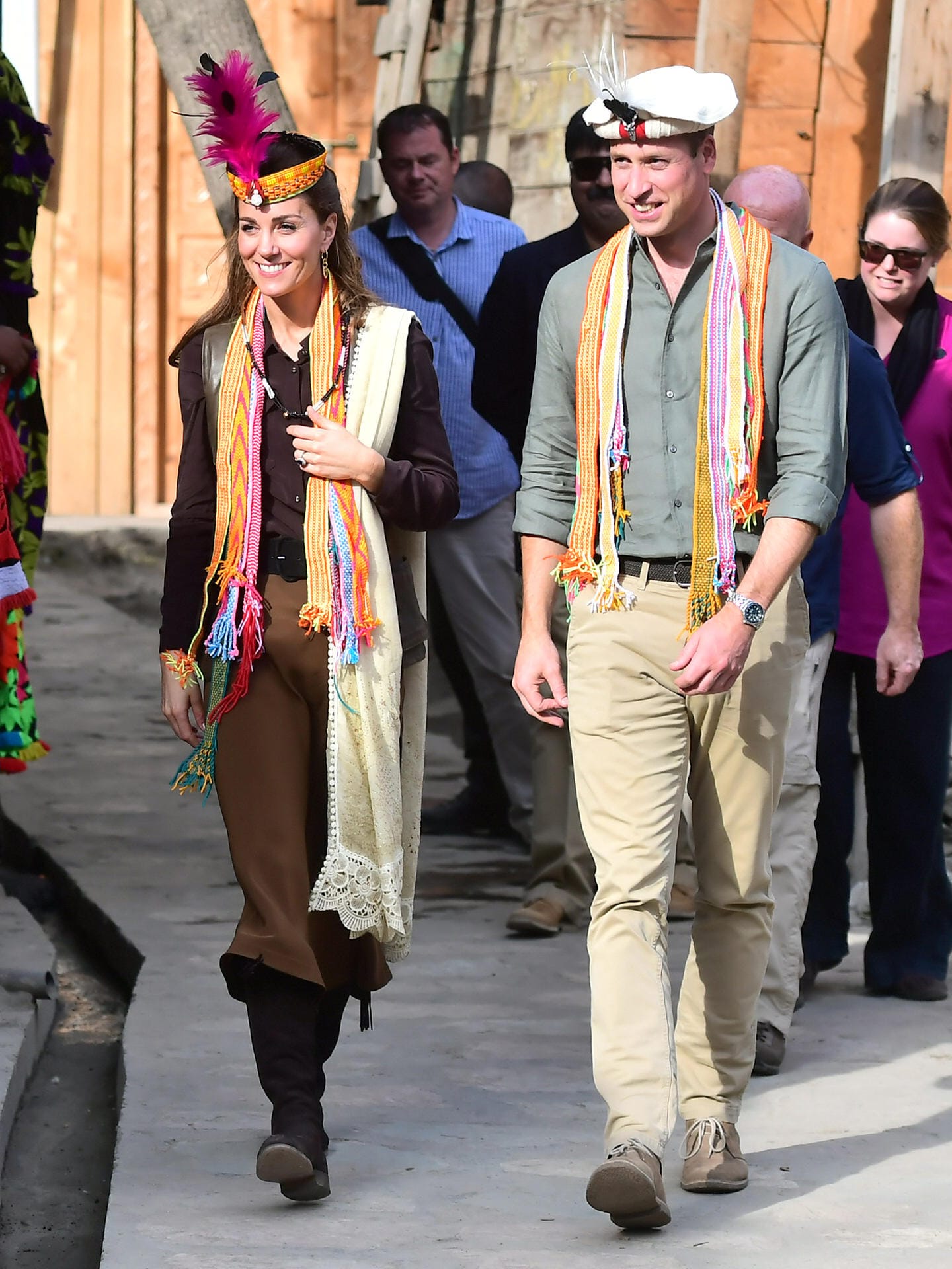16. Oktober 2019: Herzogin Kate und Prinz William besuchten die Kalasha in Chitral. Dabei handelt es sich um ein traditionelles Volk in der Hindukusch-Region Pakistans.