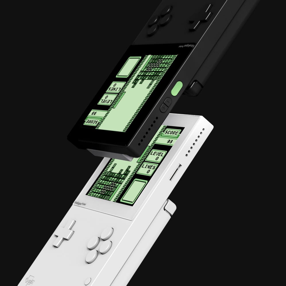 Der Anaolgue Pocket kommt mit einem LCD Bildschirm mit 3,5 Zoll Diagonale. Die Auflösung beträgt 1.600 zu 1.400 Bildpunkten, also zehnmal so hoch wie die des Original-Game-Boy. Das Geät soll 2020 erscheinen und 199 Dollar kosten.