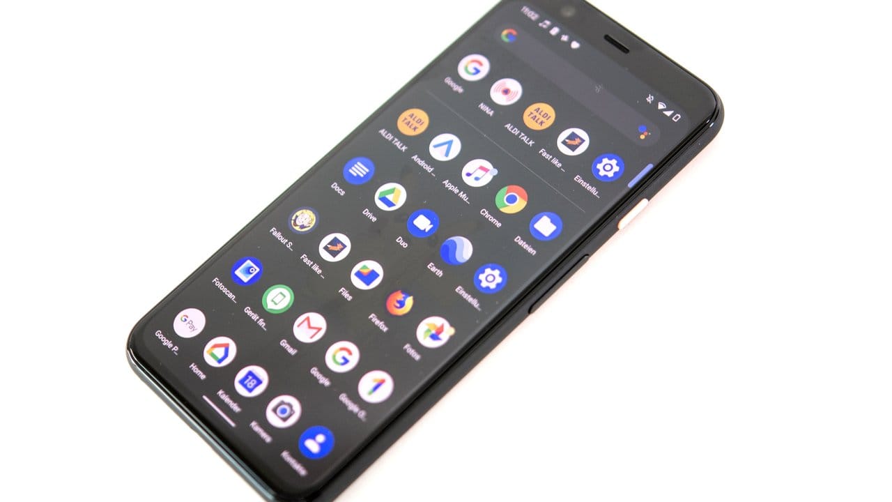 Das Pixel 4 kommt mit vorinstalliertem Android 10.