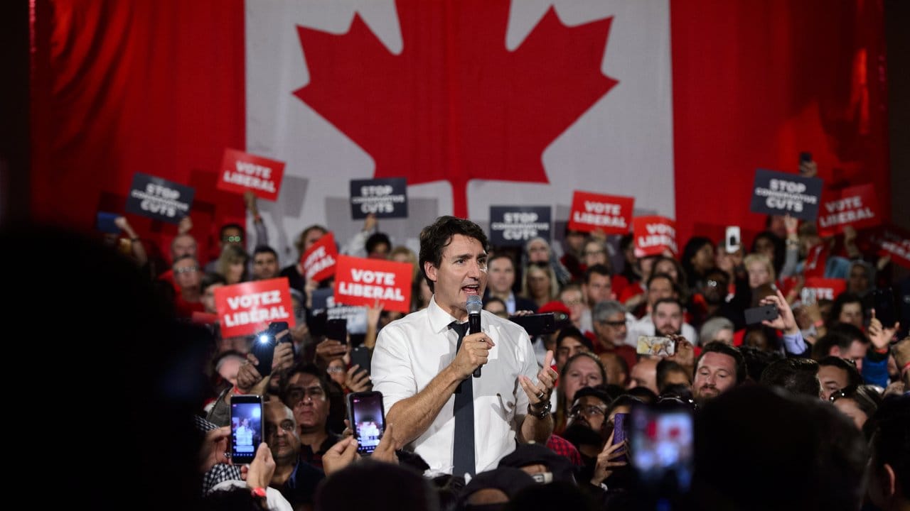Regierungschef Trudeau muss um seine Mehrheit bangen.