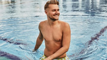 Aaron: Der 24-Jährige war Mr. Gay Germany 2016.