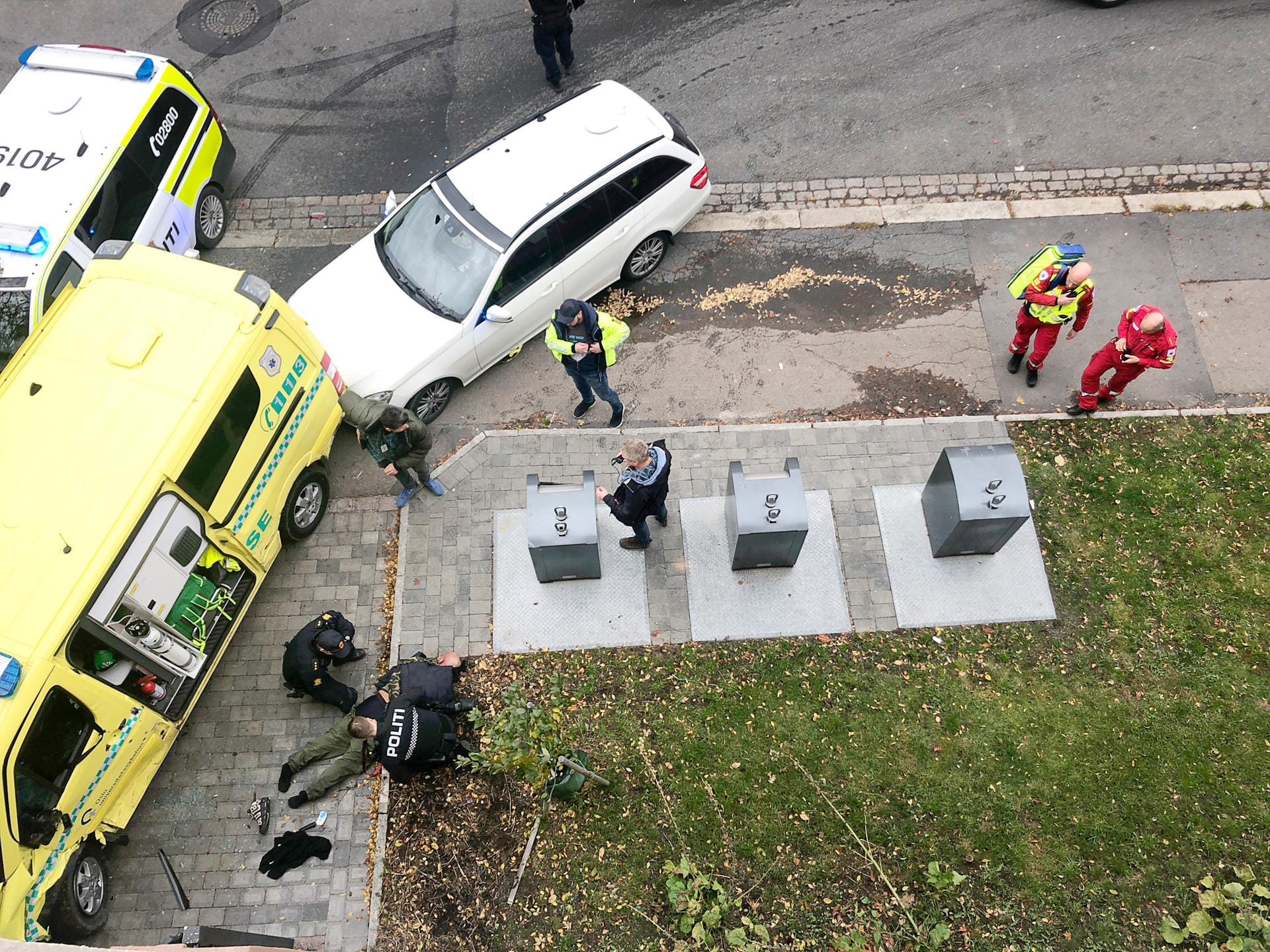 Menschen in Oslo durch gestohlenen Krankenwagen verletzt