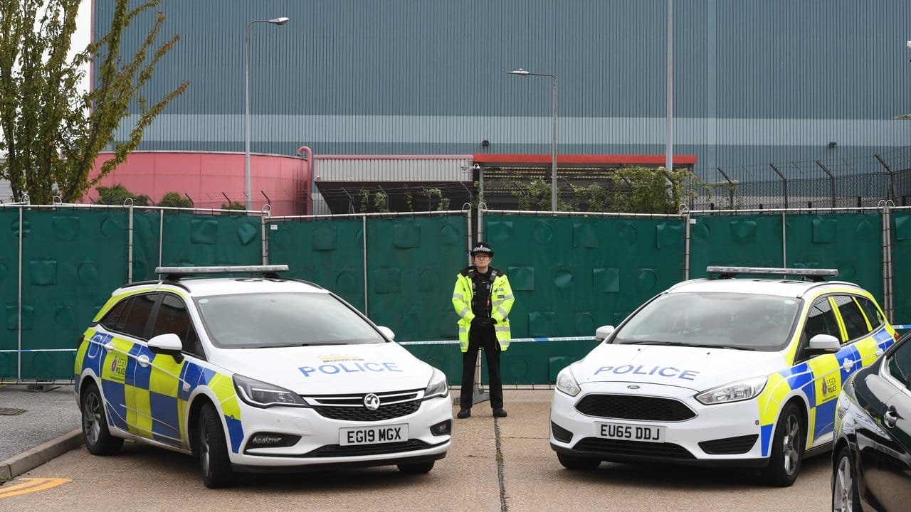 Die Polizei nahm einen 25 Jahre alten Mann aus dem britischen Nordirland fest.