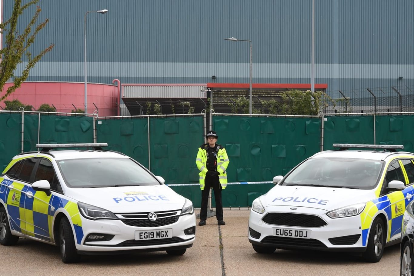 Die Polizei nahm einen 25 Jahre alten Mann aus dem britischen Nordirland fest.