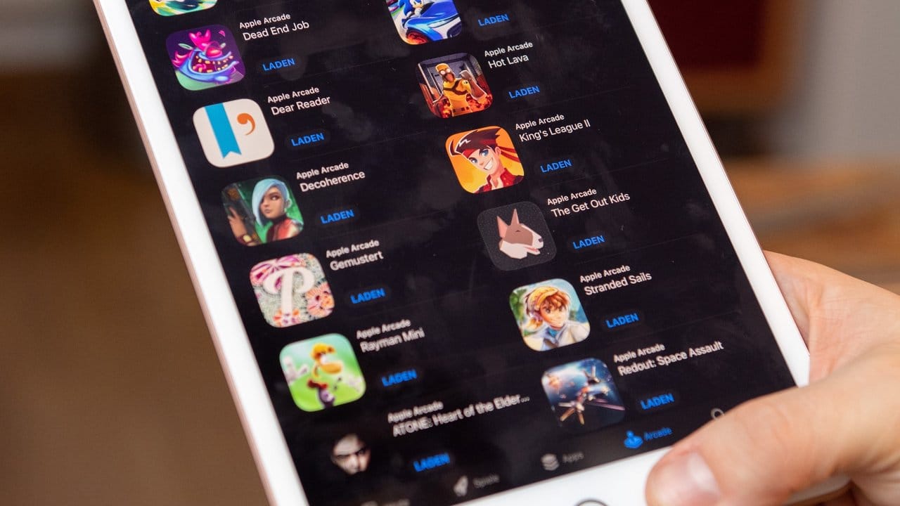 Die Spiele-Apps von Apple Arcade laufen unabhängig vom genutzten Gerät.