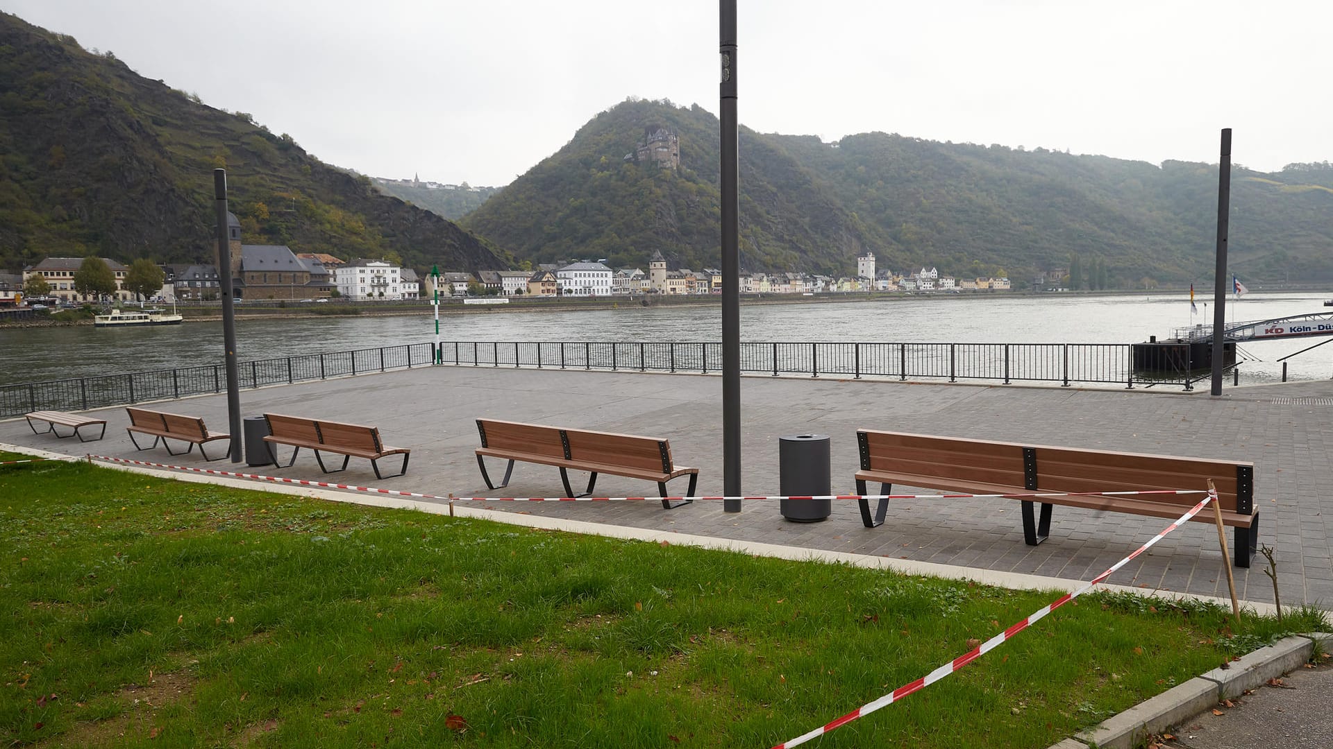 Aussichtsplattform in Sankt Goar/Rheinland-Pfalz: Der Steuerzahlerbund Rheinland-Pfalz rügt die Aussichtsplattform am Rhein als einen Fall überbordender öffentlicher Ausgaben in seinem Schwarzbuch.