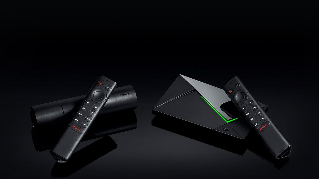 Nvidia verpasst seiner Streaming-Box Shield TV (links, ca.