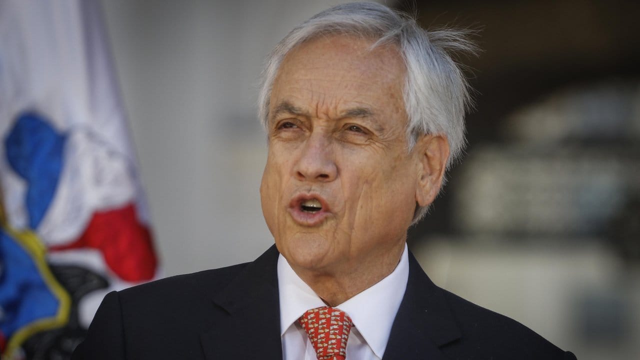 Chiles Präsident Sebastián Piñera. Chiles Präsident Sebastián Piñera.