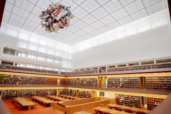 Der Allgemeine Lesesaal der Staatsbibliothek Unter den Linden.