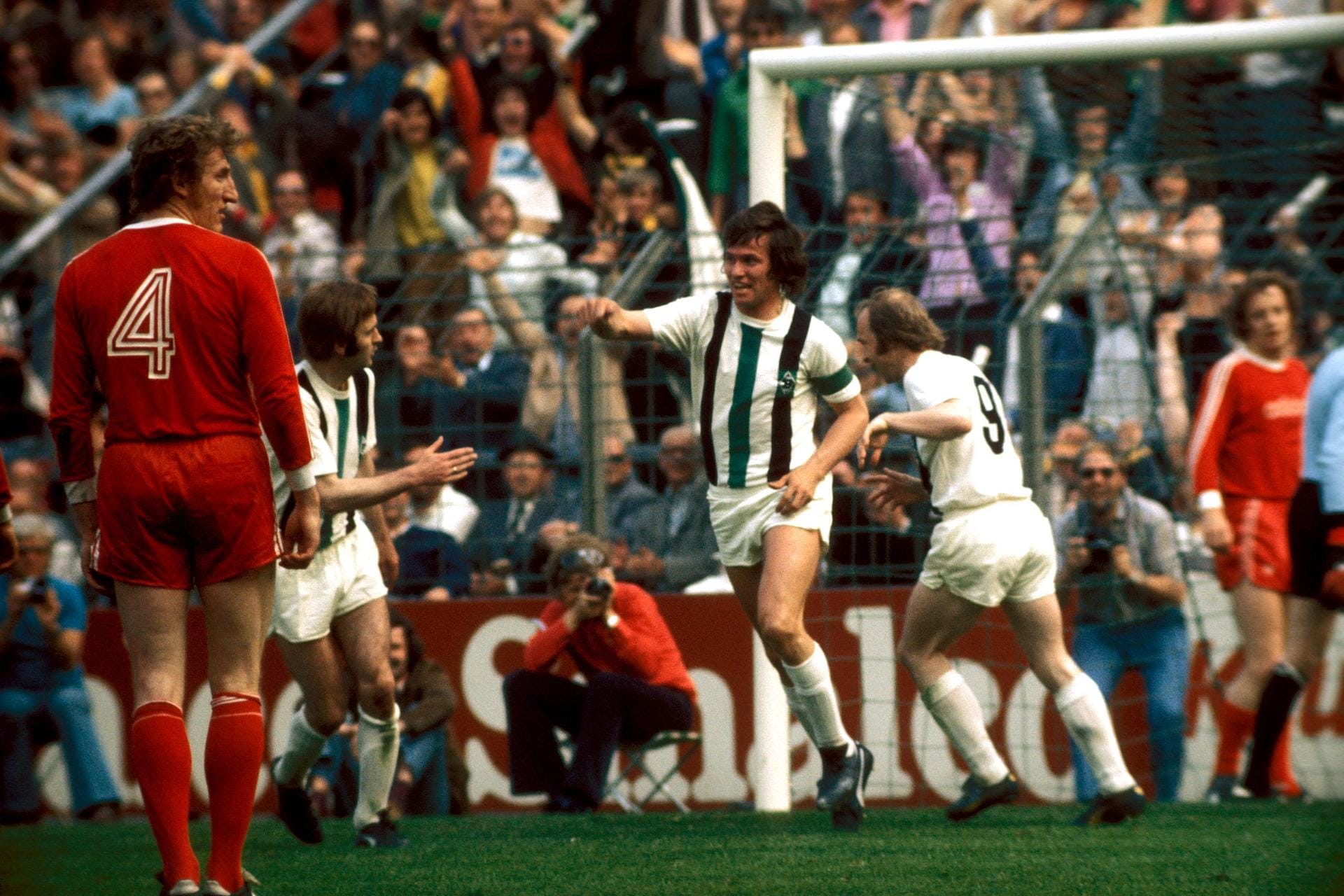 18. Mai 1974: 0:5 bei Borussia Mönchengladbach.