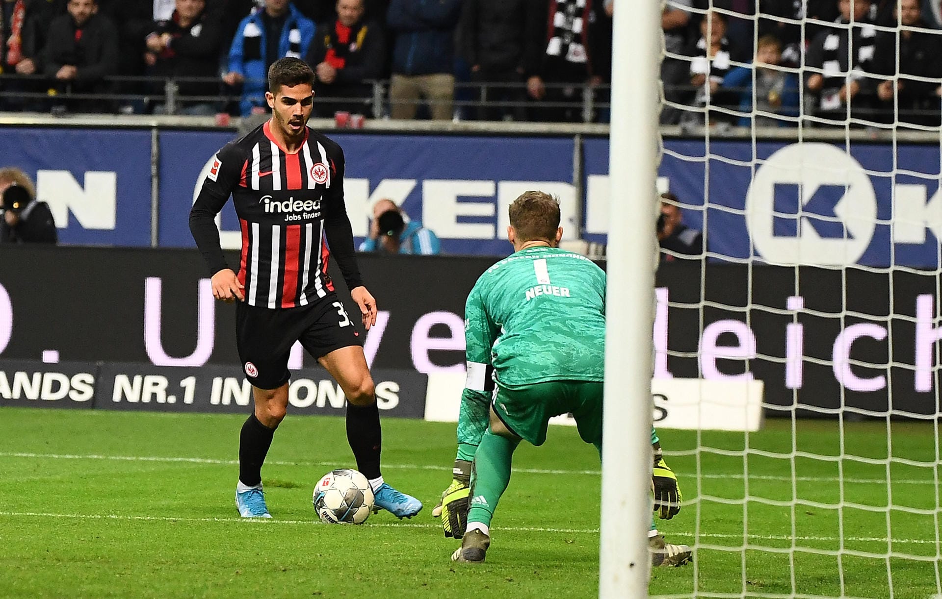 2. November 2019: 1:5 bei Eintracht Frankfurt.