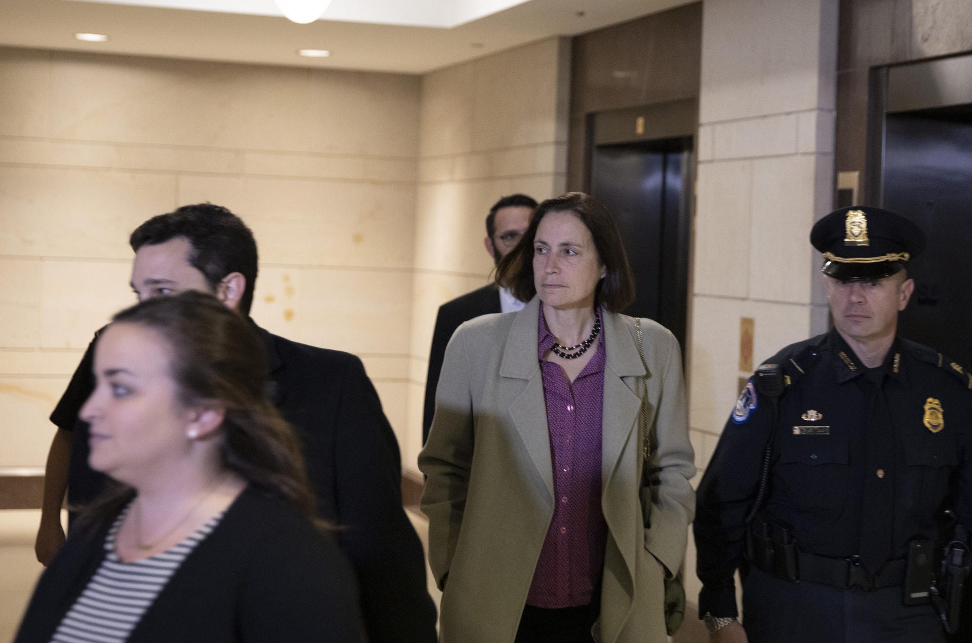 Fiona Hill, President Donald Trump s former Russia adviser arrives for a closed-door deposition on Capitol Hill in Wash