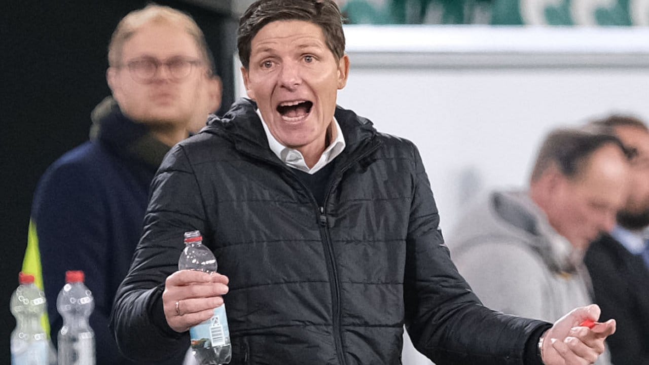 Konnte die Heimniederlage nicht verhindern - Wolfsburgs Trainer Oliver Glasner.