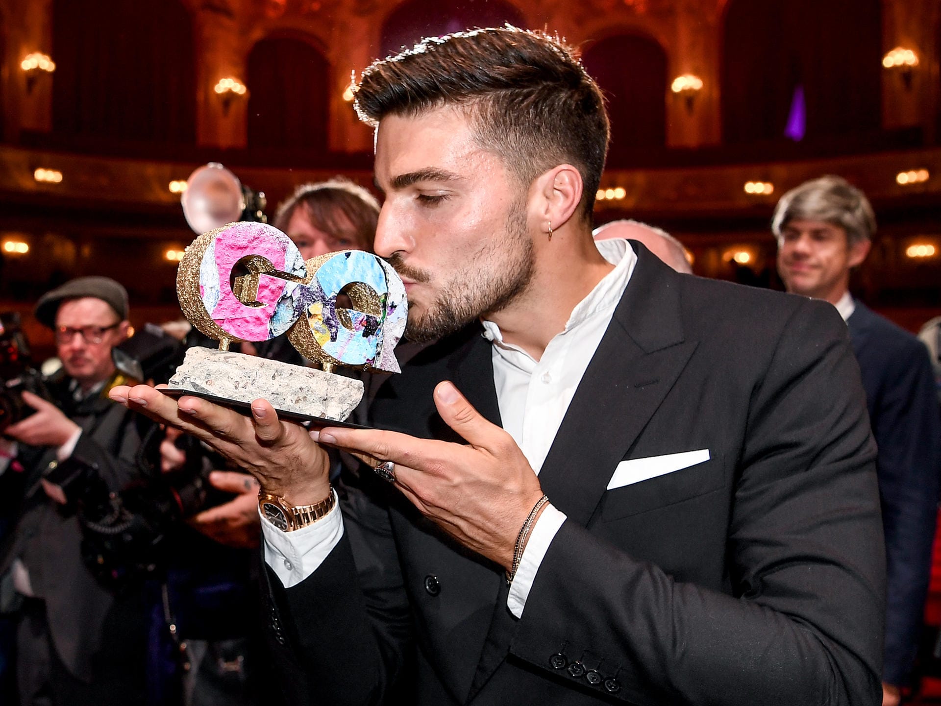 "GQ"-Awards: Mariano Di Vaio wurde in der Kategorie "Influencer of the year" ausgezeichnet.