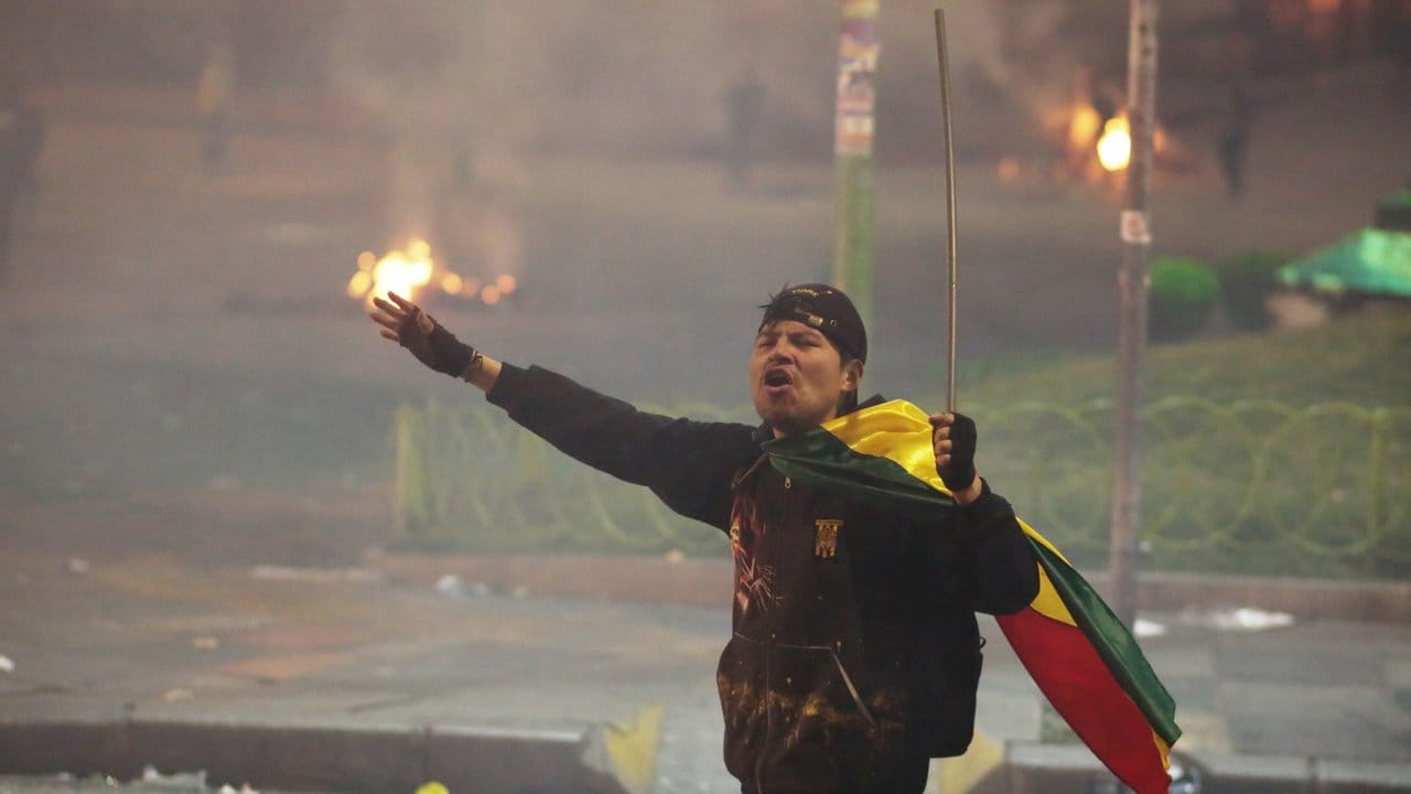 Wut auf den Präsidenten: Die Proteste in Bolivien haben Evo Morales dazu bewegt, Neuwahlen anzukündigen.