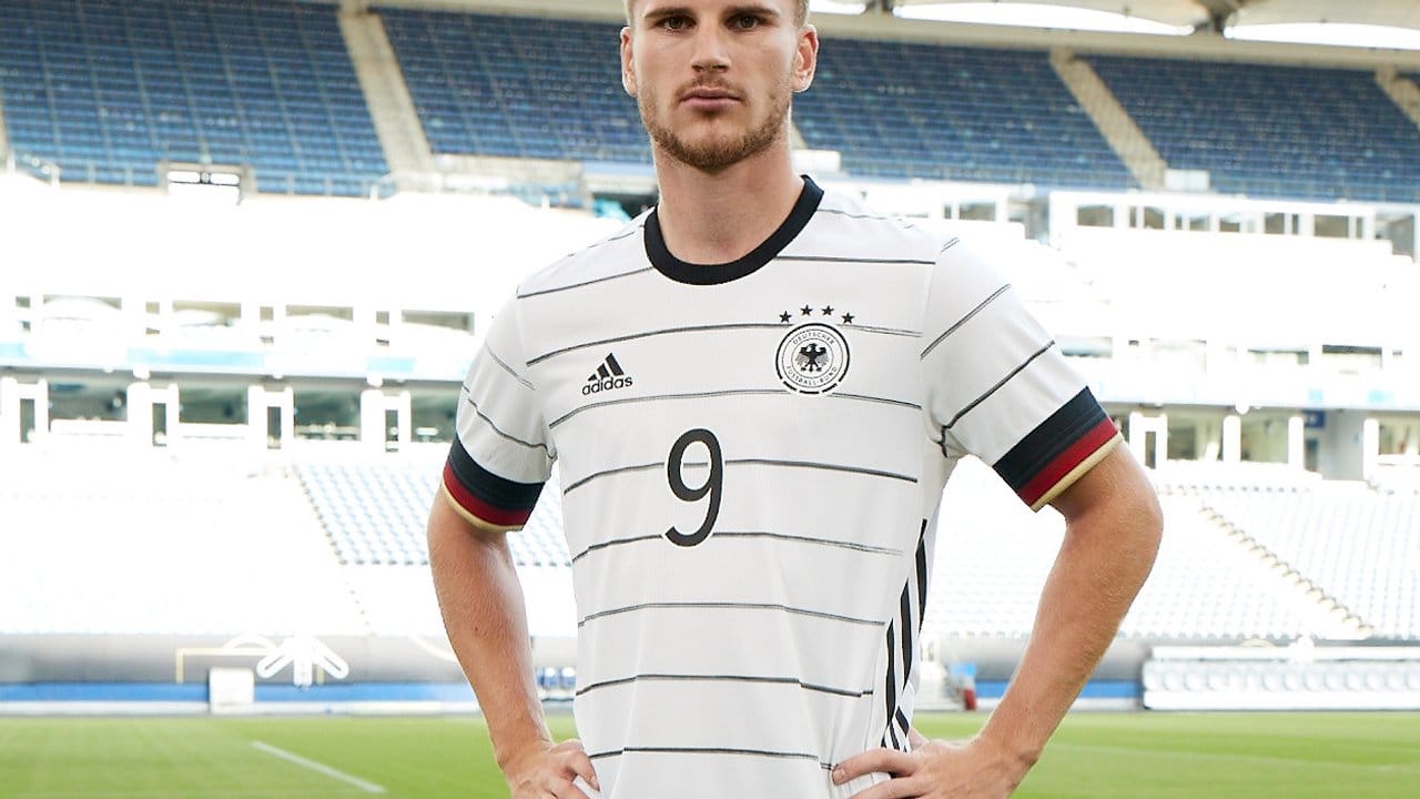 Timo Werner im neuen DFB-Outfit.