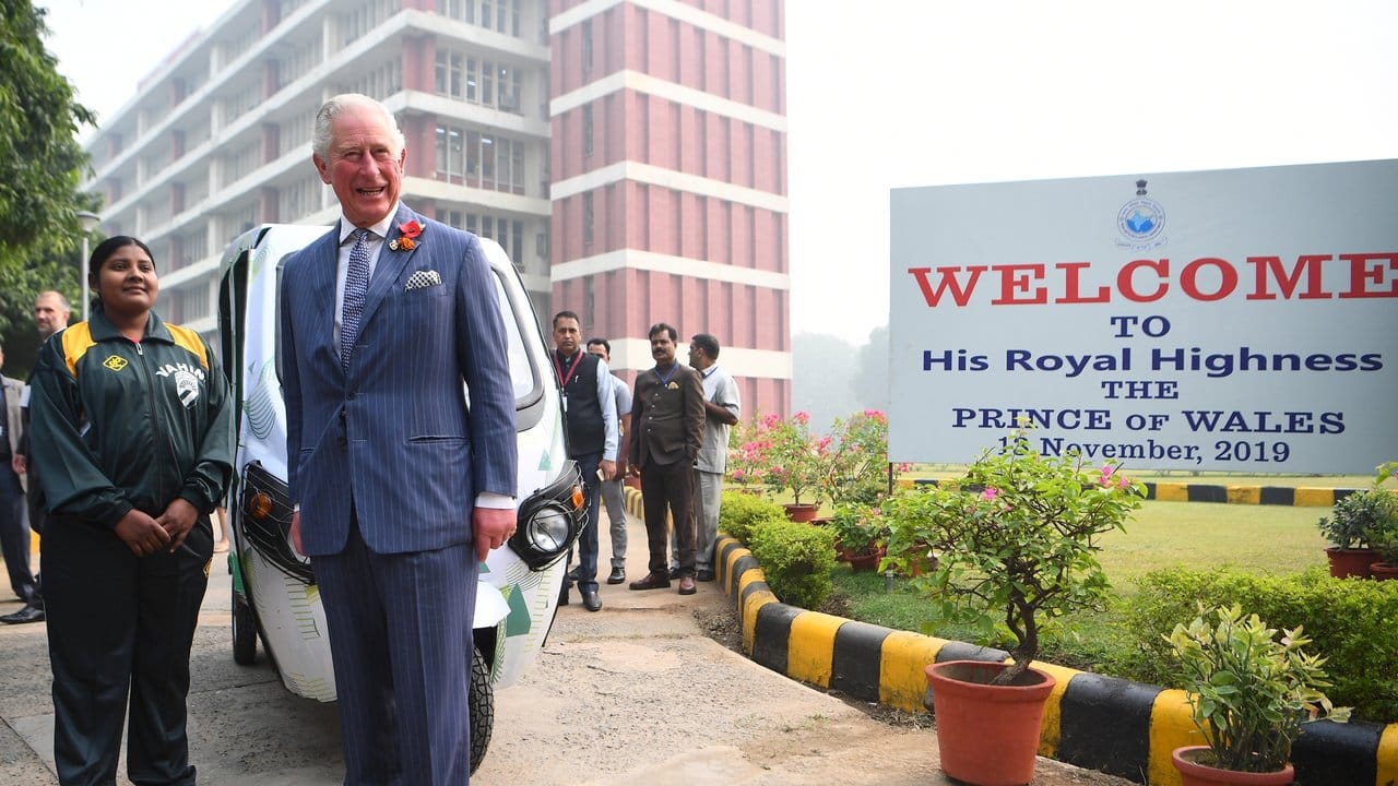 Indien heißt den britischen Prinzen willkommen.