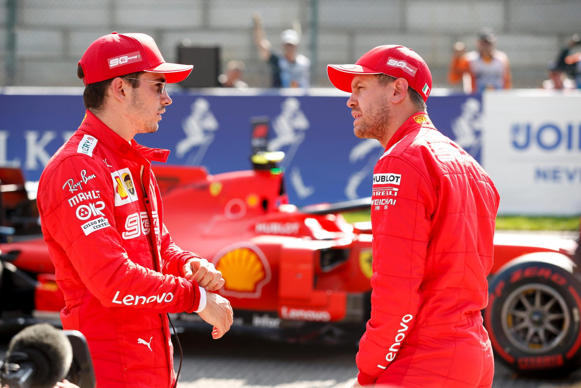 Sebastian Vettel und Charles Leclerc (Ferrari): Vettel, der Ex-Weltmeister und die eigentliche Nummer eins der Scuderia, sowie Leclerc, aufmüpfiger Jungspund, schenken sich seit Beginn dieser Saison nichts.