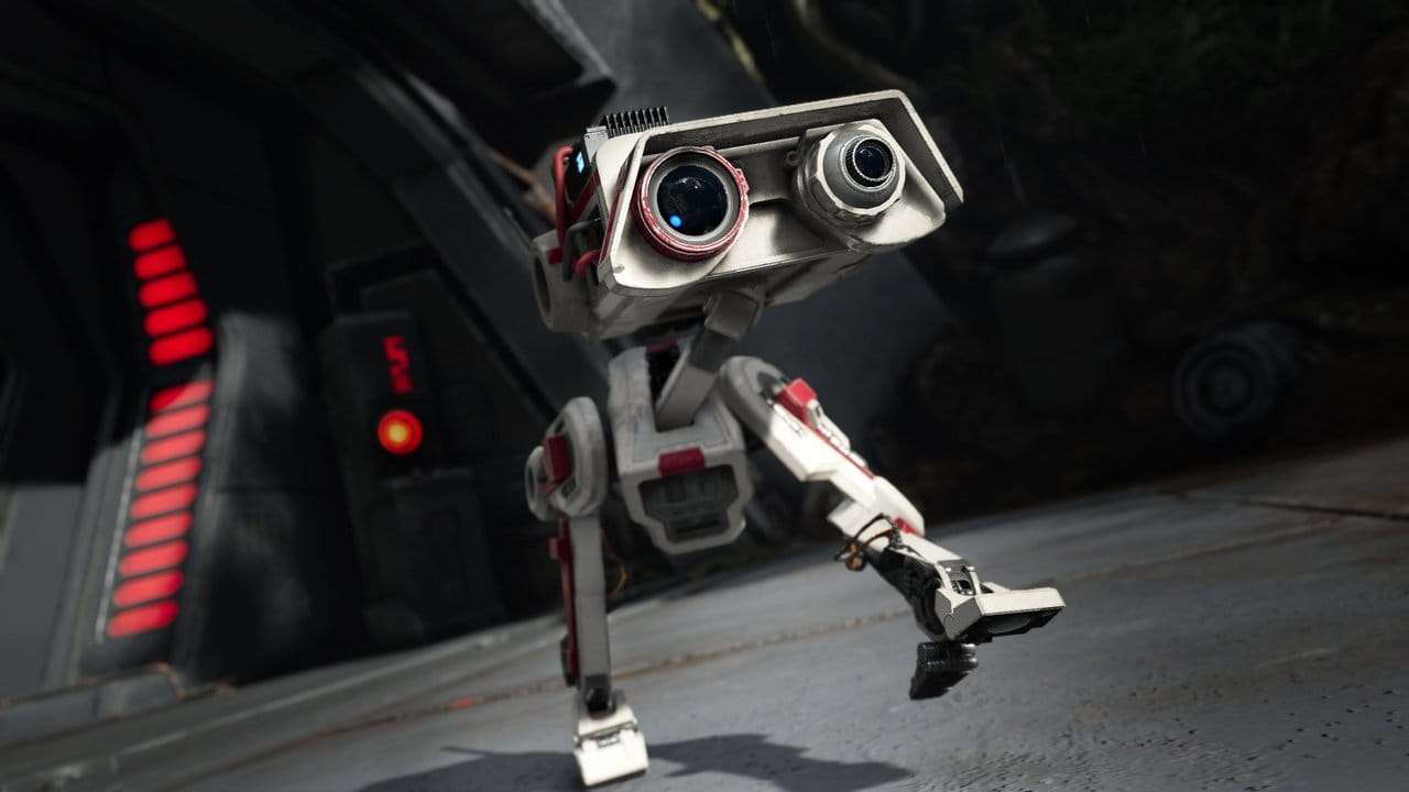 Kleiner Helfer: Der Mini-Roboter BD-1 ist nicht nur sehr niedlich, er hilft dem Spieler in "Star Wars Jedi: Fallen Order" auch auf der Spur von Geheimnissen.