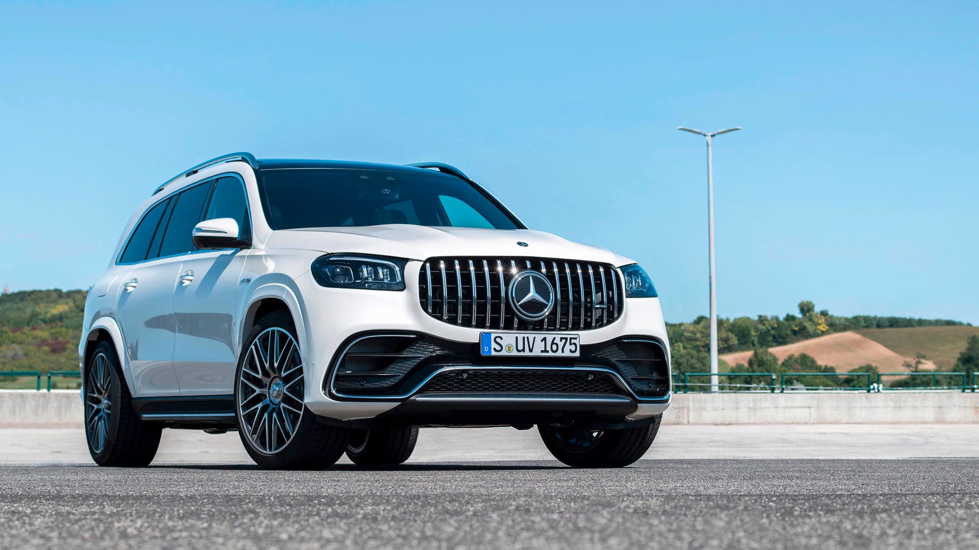 Der Mercedes GLS AMG 63S hat 612 PS und ein maximales Drehmoment von 850 Nm – er soll 2020 in den Handel kommen.