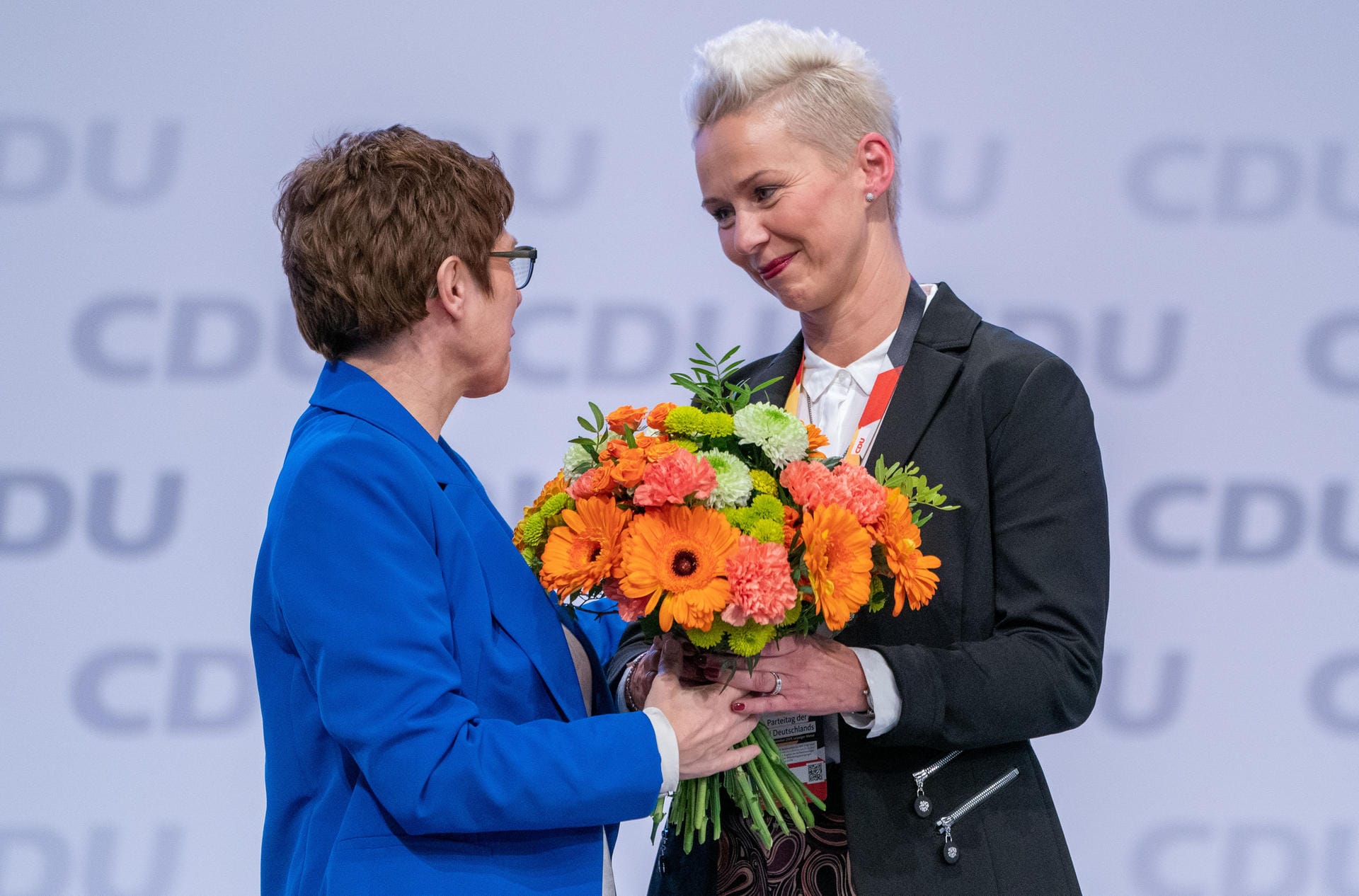Silvia Breher: Die Niedersächsin ist mit 701 Stimmen und damit 82 Prozent der Stimmen zur neuen Vize-Chefin der CDU gewählt worden.