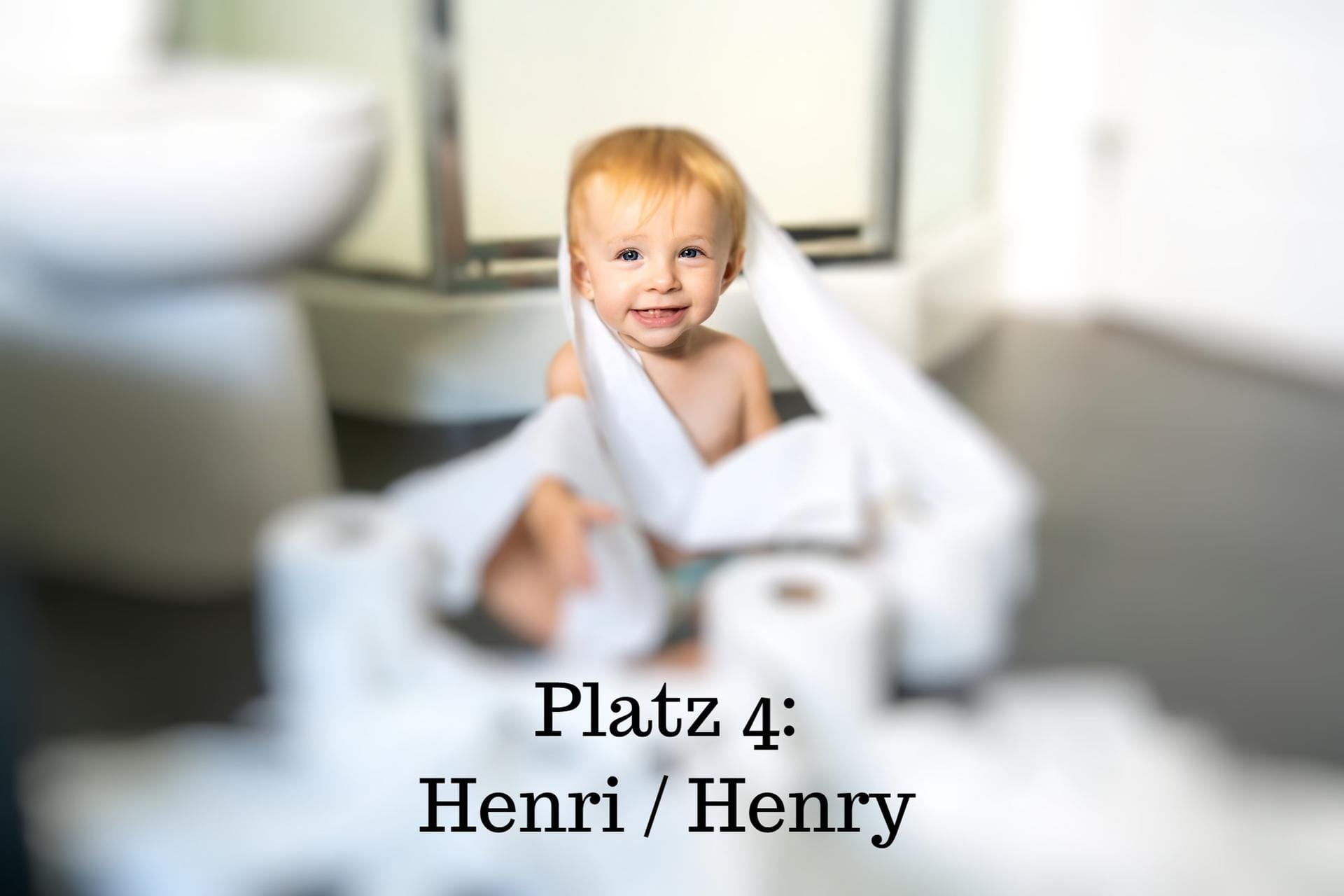 Platz 4: Henri oder Henry – Der Name kommt aus dem Englischen und Französischen und wird meist mit "der mächtige" übersetzt.