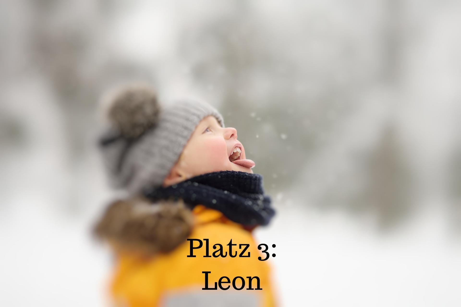 Platz 3: Leon – Der Name hat eine altgriechische, lateinische und althochdeutsche Herkunft und bedeutet "der Kämpfer" oder "der Löwe".