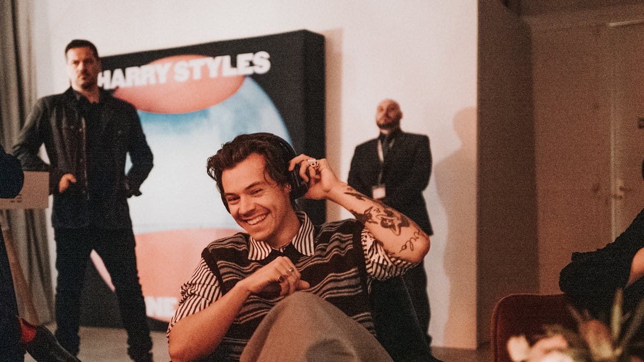 Harry Styles hatte Spaß in Berlin.