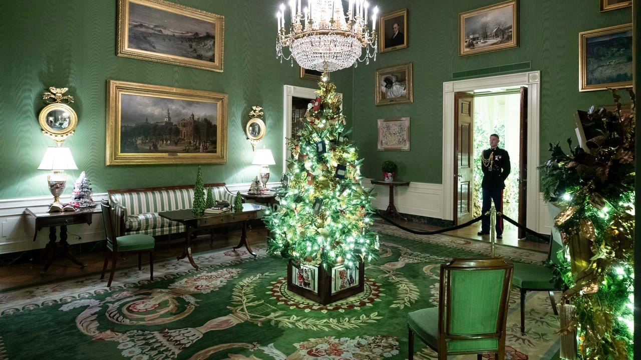Der "Green Room" im Weißen Haus. Der "Green Room" im Weißen Haus.