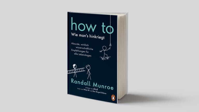 Cover von Randall Munroe – "Wie man's hinkriegt" (Quelle: Penguin Verlag)