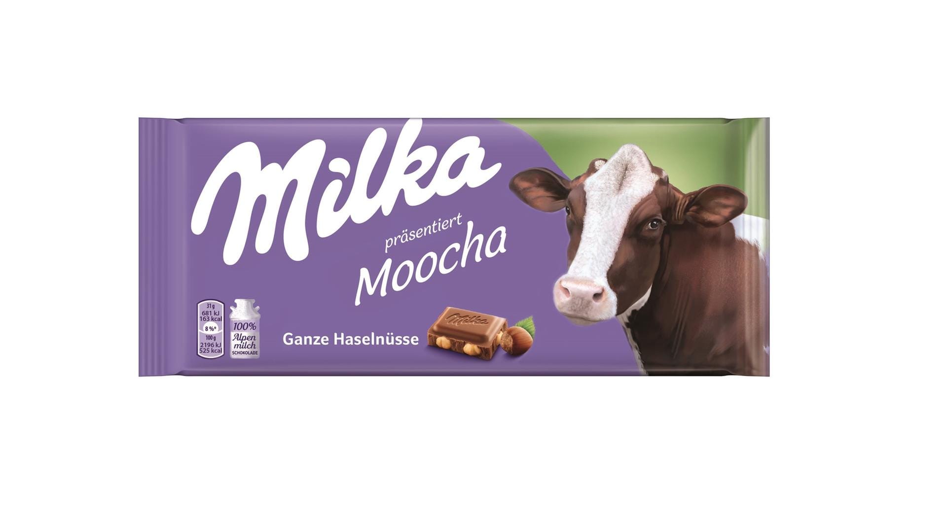Neue Milka-Verpackung Ganze Haselnuss: Jetzt steht fest, welche Milka-Schokolade künftig in einer limitierten Edition mit echten Kühen auf der Verpackung erscheint.