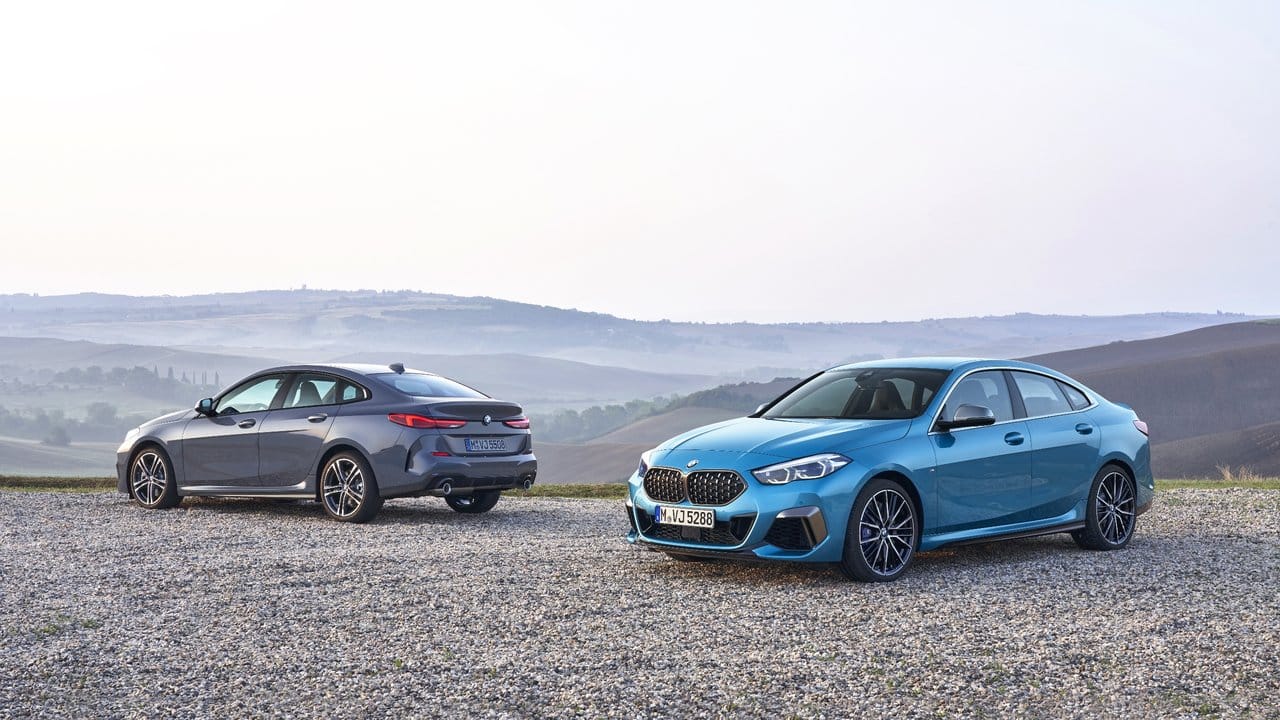 Neu mit Stufe: Den BMW Zweier wird es erstmals als Gran Coupé geben.