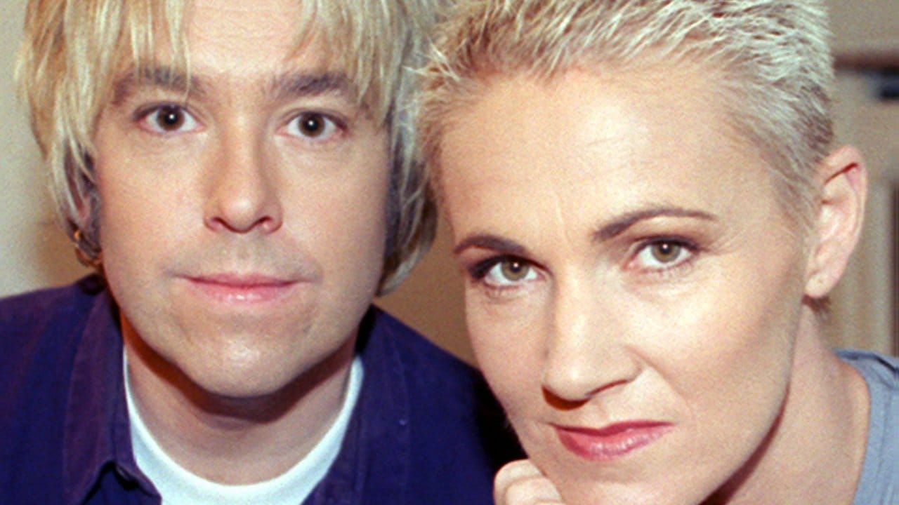 Per Gessle (l) und Marie Fredriksson 1999 in Hamburg.