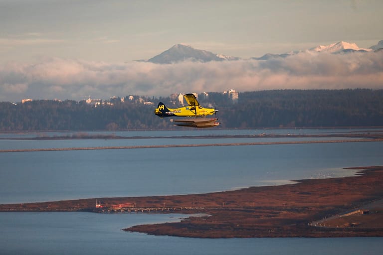 Das Wasserflugzeug von Harbour Air: Es ist das erste vollelektrische Flugzeug der Welt. Der Motor soll nun lizensiert und weiteren Tests unterzogen werden.