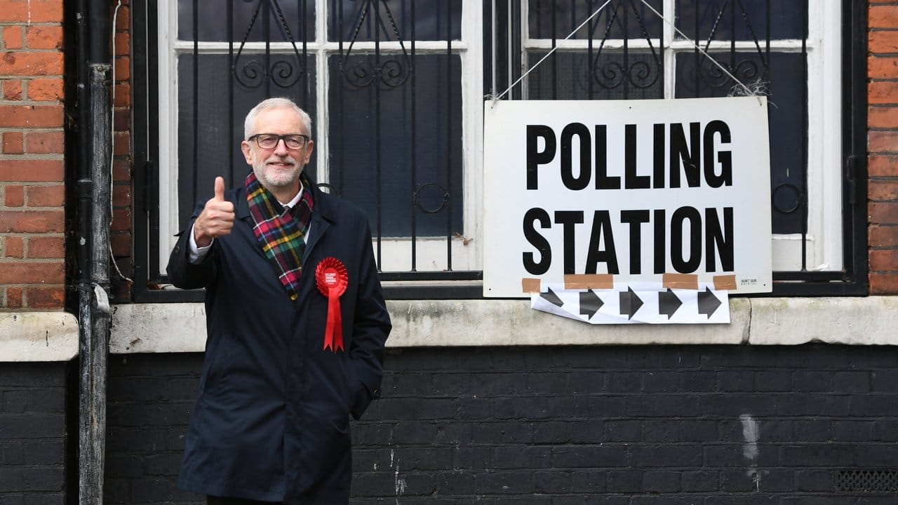 Jeremy Corbyn hat im Londoner Stadtteil Islington gewählt.