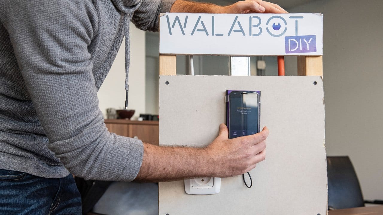 Der Radarsensor Walabot DIY kann in Beton- und Trockenbauwände schauen.