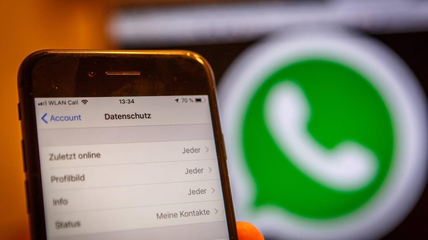 Datenschutzeinstellungen bei WhatsApp