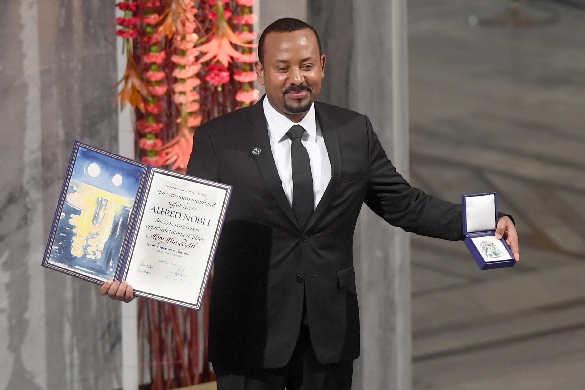 Erfolgreicher Versöhner: Äthiopiens Ministerpräsident Abiy Ahmed erhält für seine Bemühungen um Frieden mit dem Nachbarland Eritrea den Friedensnobelpreis.