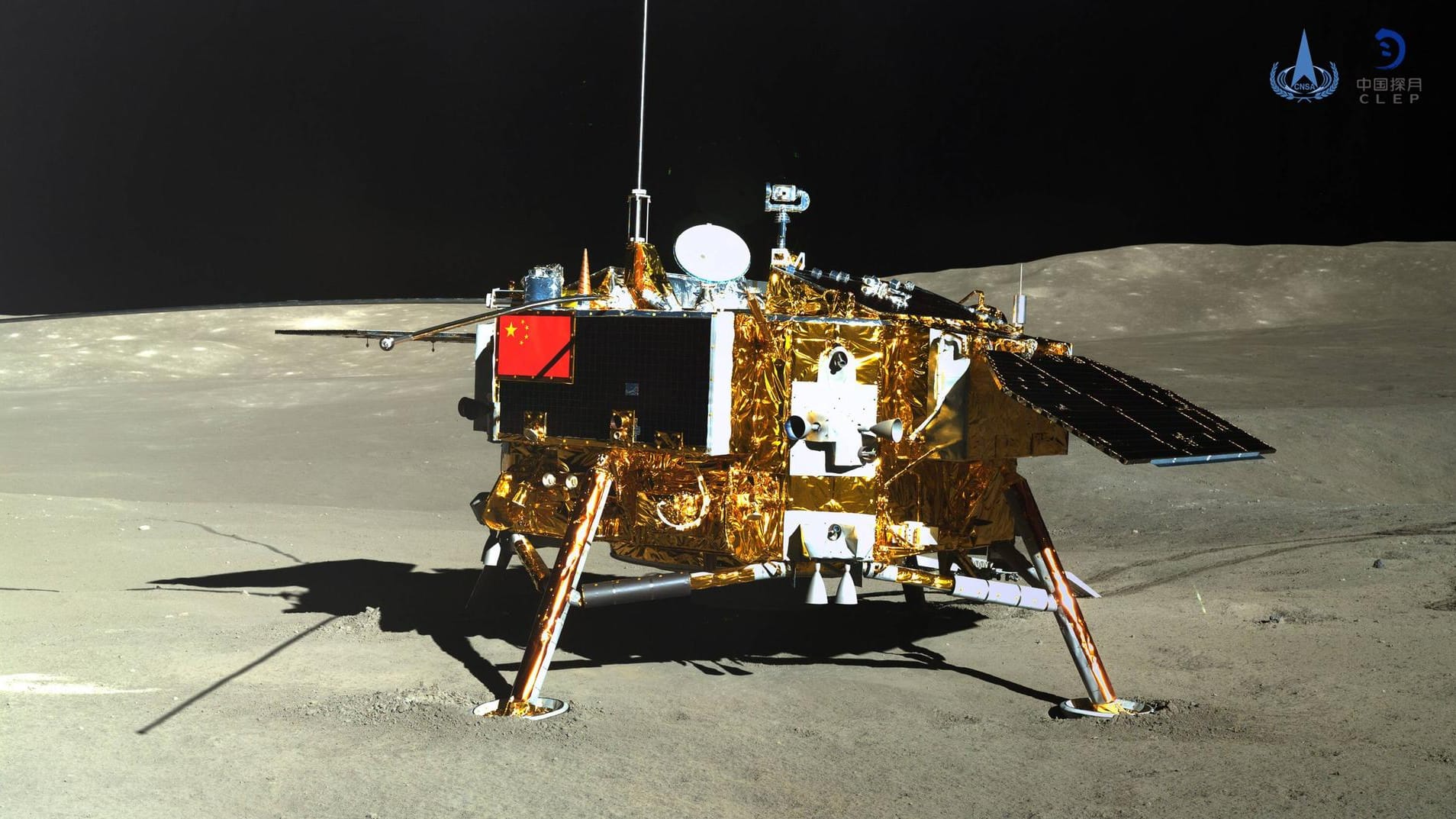 Vorstoß in eine unerforschte Region: Die chinesische Sonde "Chang'e 4" landet auf der "dunklen Seite" des Mondes.