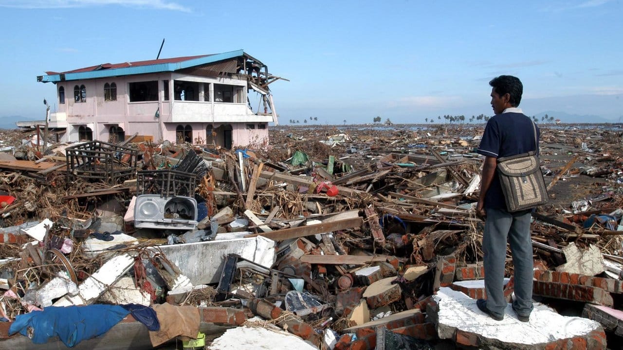 Verwüstetes Banda Aceh: Bei der furchtbaren Tsunami-Katastrophe von 2004 kamen am zweiten Weihnachtstag mehr als 230.