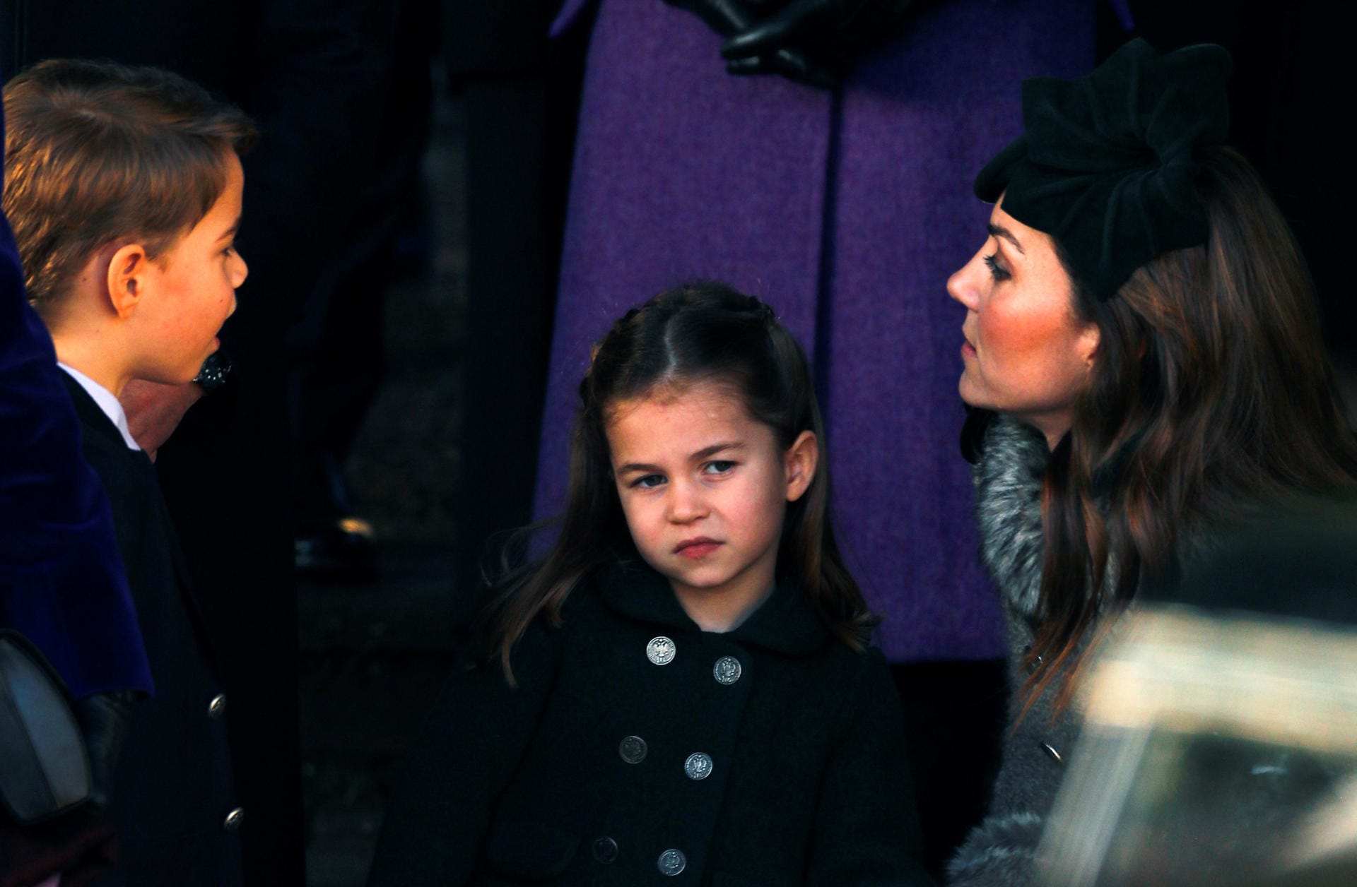 Prinz George, Prinzessin Charlotte und Herzogin Kate