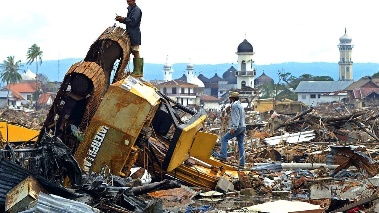 Die Insel Banda Aceh wurde am härtesten vom Tsunami getroffen.